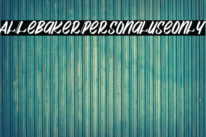 Al_LeBaker_PersonalUseOnly Example 2