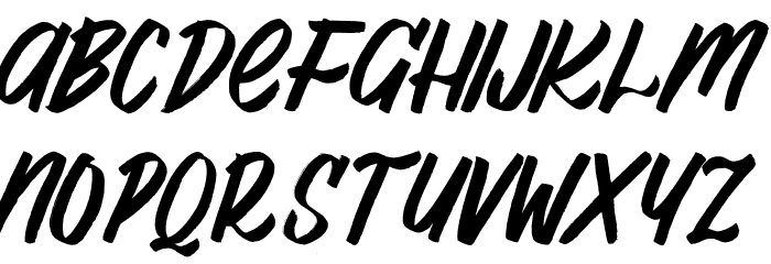 Al_LeBaker_PersonalUseOnly Font LOWERCASE
