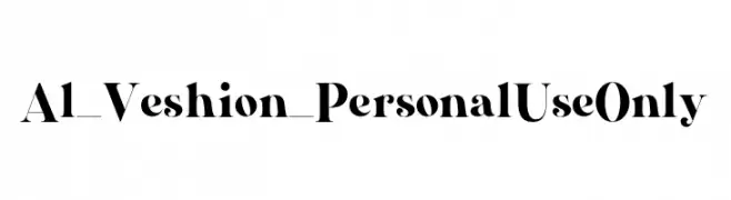 Al_Veshion_PersonalUseOnly  Fuentes Gratis Descargar
