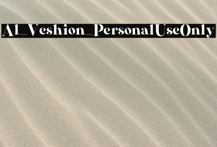 Al_Veshion_PersonalUseOnly Example 1