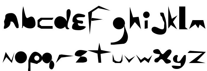 Ala Carte Font LOWERCASE