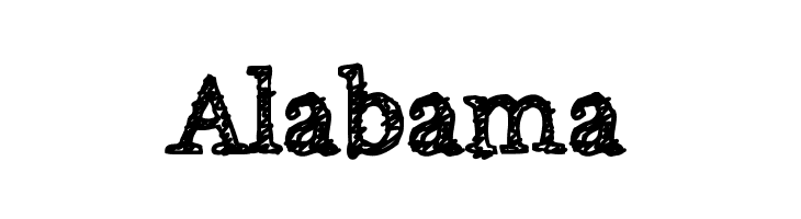 Alabama Font