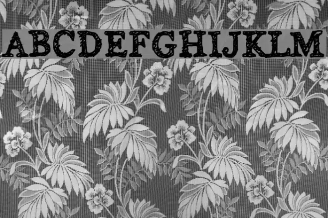 Alabama Font examples