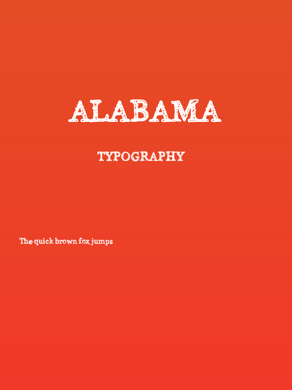 Alabama Poster