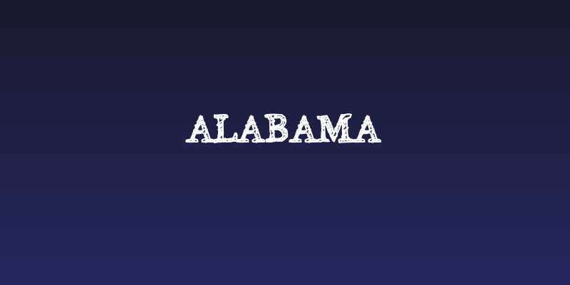 Alabama Social Header