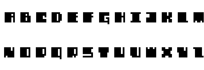 Alachua Bold Font Litere mici