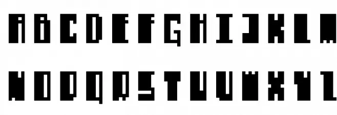Alachua 字体 大写