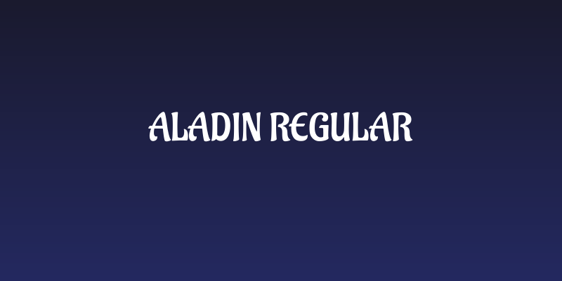 Aladin Regular Social Header
