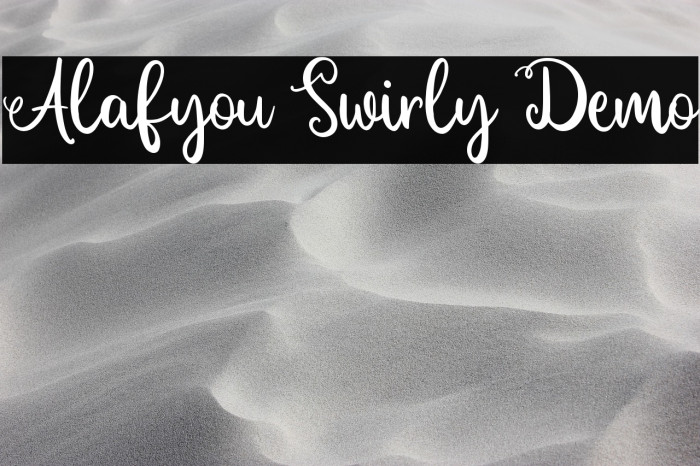 Alafyou Swirly Demo Example 1