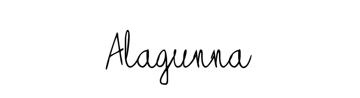 Alagunna  font caratteri gratis