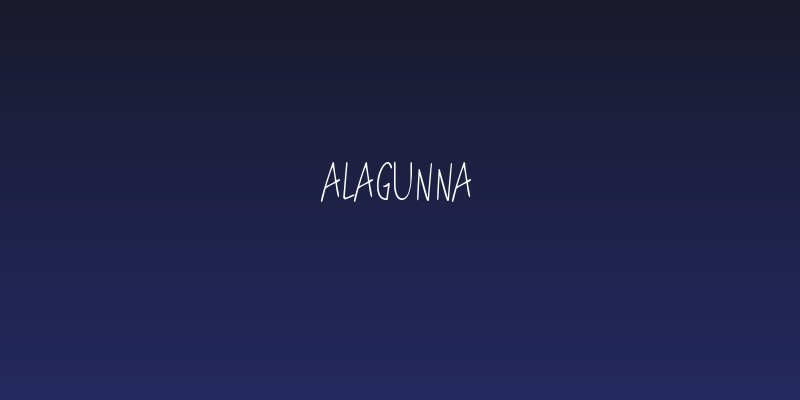 Alagunna Social Header