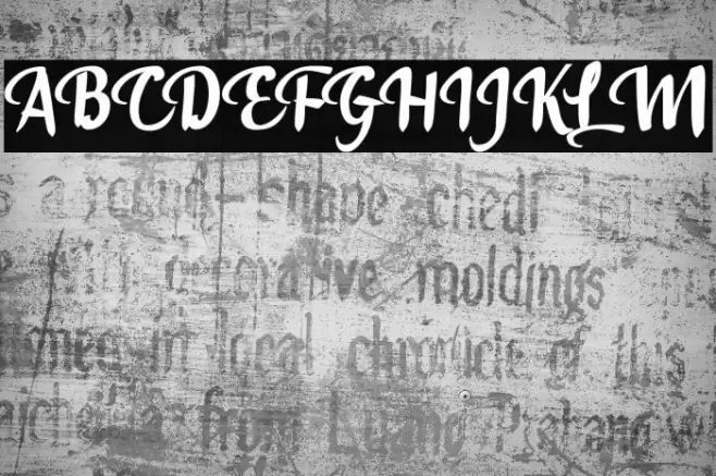 Alam Raya Font examples