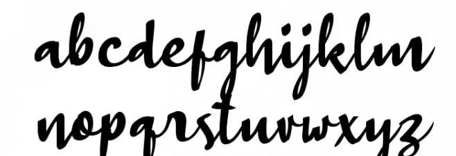 Alam Raya 字体 小写