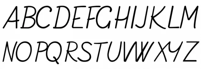 Alamain Schriftart Groß