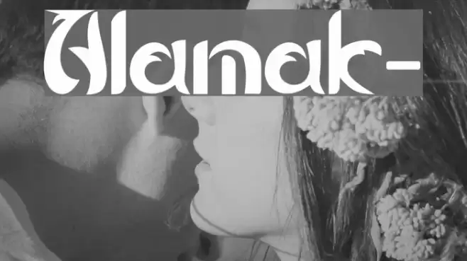 Alamak- Font examples