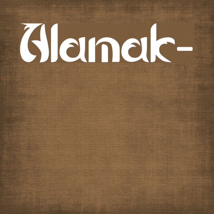 Alamak- Шрифта examples