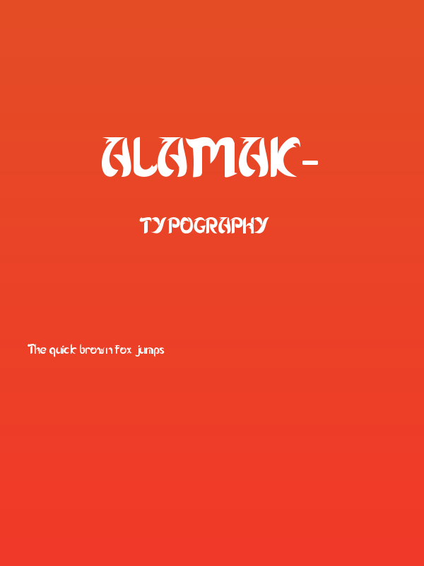 Alamak- Poster