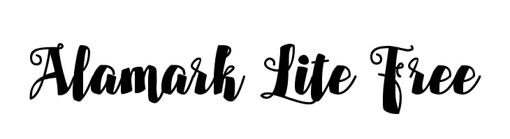 Alamark Lite Free Fonte
