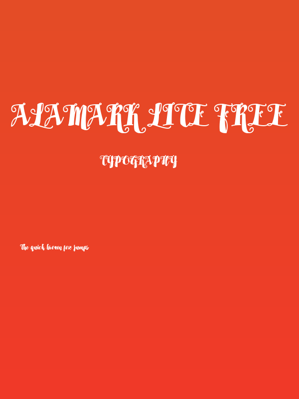 Alamark Lite Free Poster