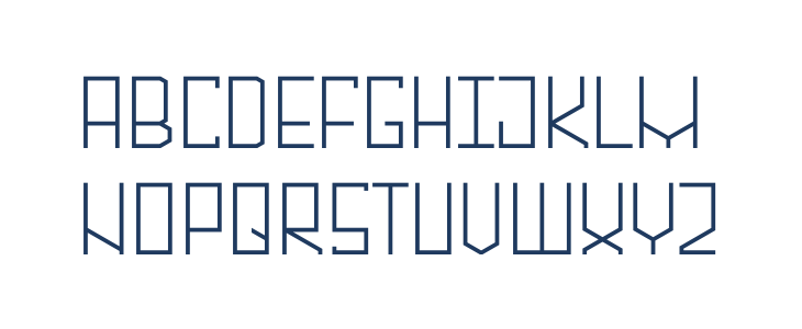 Alambre Thin Lowercase