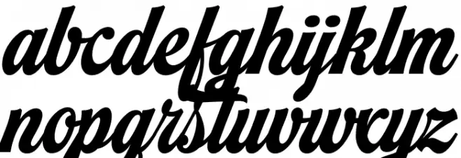 Alameda Script PERSONAL USE Regular Polices MINUSCULES