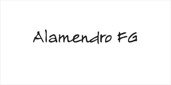 Alamendro FG Logo