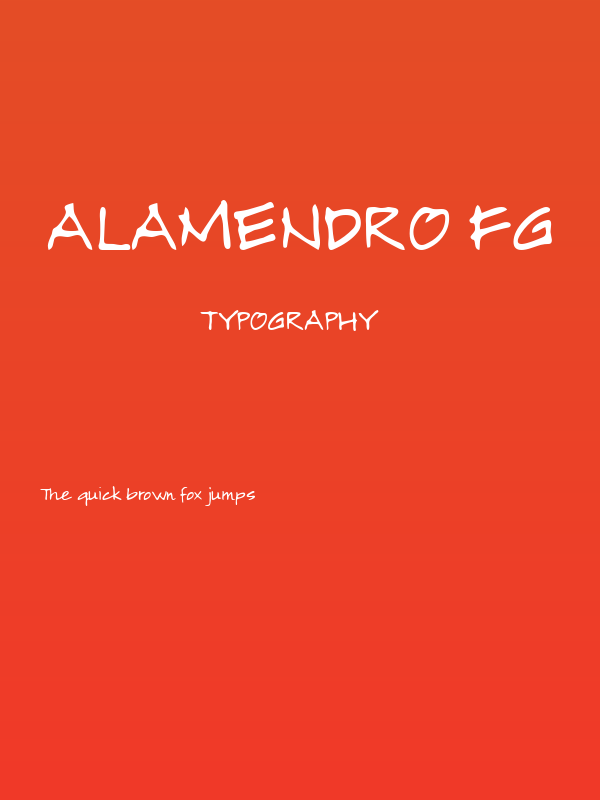 Alamendro FG Poster