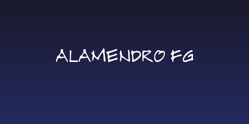 Alamendro FG Social Header
