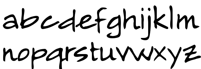 Alamendro FG Font LOWERCASE