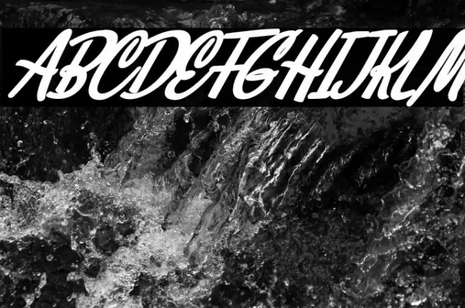 Alamoana Personal Use Regular Font examples