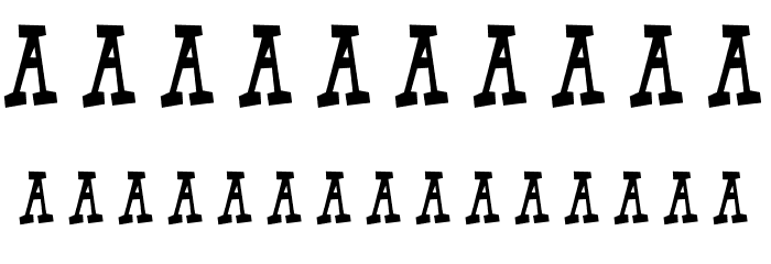 Alan-Font Font Alte caractere