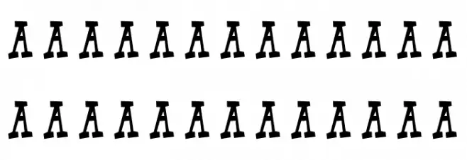Alan-Font 字体 大写