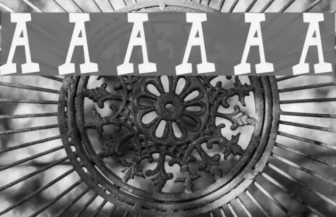 Alan-Font Font examples