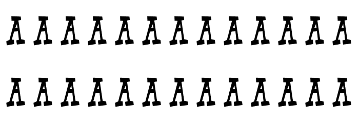 Alan-Font Font Litere mici