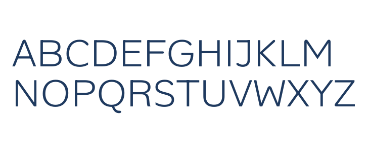 Alan Sans Light Uppercase