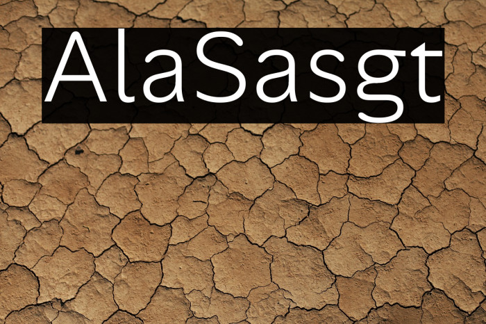 Alan Sans Light Example 3