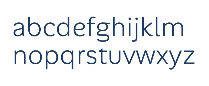 Alan Sans Light Lowercase