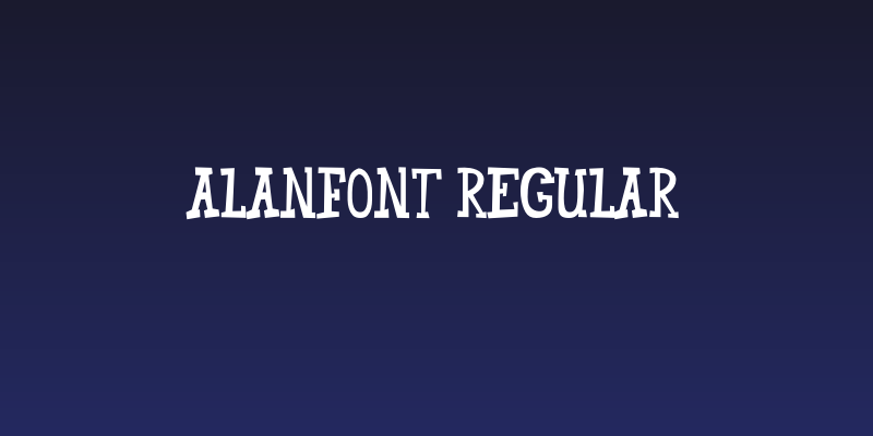AlanFont-Regular Social Header