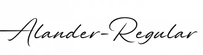 Alander-Regular  नि: शुल्क फ़ॉन्ट्स डाउनलोड
