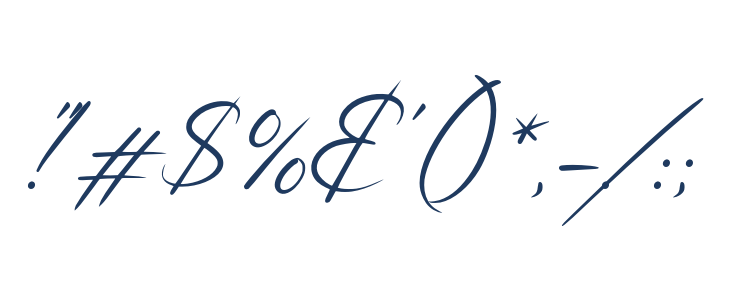 Alander-Regular Other Characters