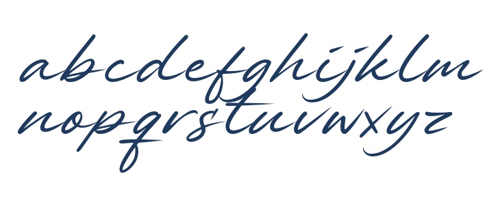 Alander-Regular Lowercase