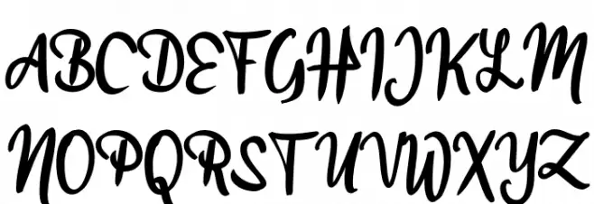 Alangkah_ Schriftart Groß