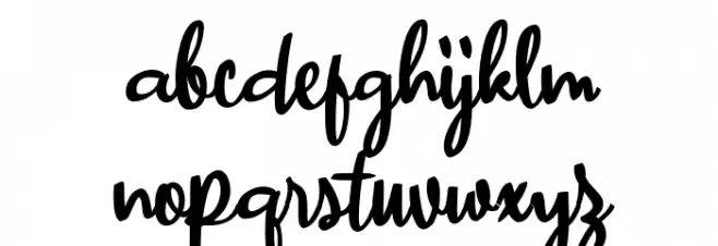 Alangkah_ Font LOWERCASE