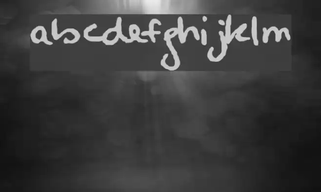 Alanis Hand Font examples