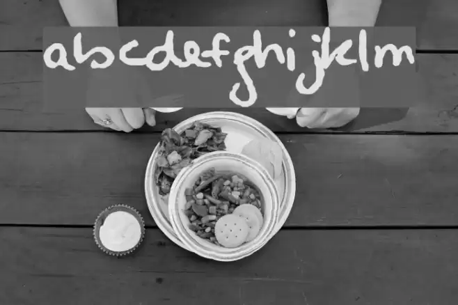 Alanis Hand Font examples