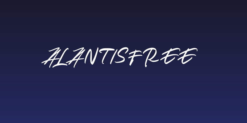 Alantis FREE Social Header