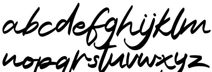 Alantis FREE Font LOWERCASE