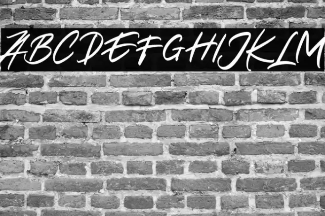 AlantisFREE Font examples