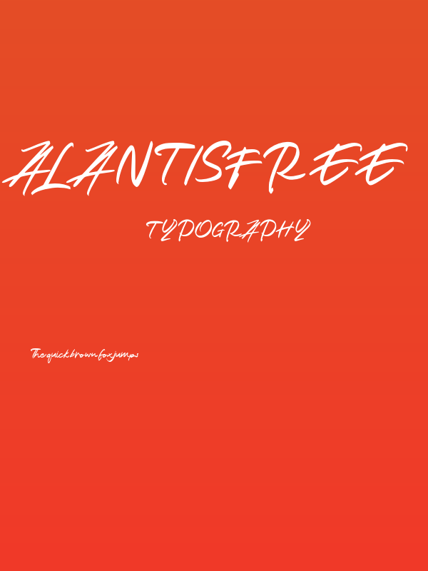 AlantisFREE Poster