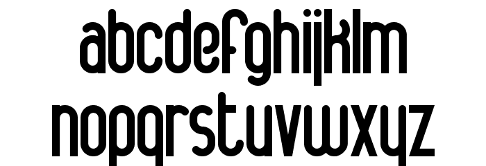 Alanya Font LOWERCASE